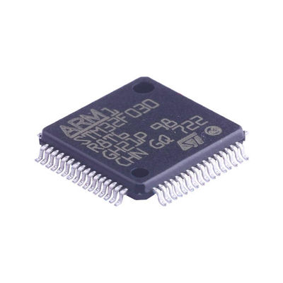 STM32F030R8T6 IC Komponen Elektronik Mikrokontroler, 32-bit, Value Line, ARM Cortex-M0