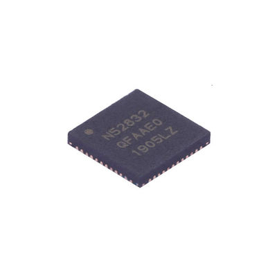 NRF52832-QFAA-R IC Komponen Elektronik Bluetooth v5.0 (BLE) SMART SOC IoT 2Mbps 3V 48-Pin QFN EP T/R
